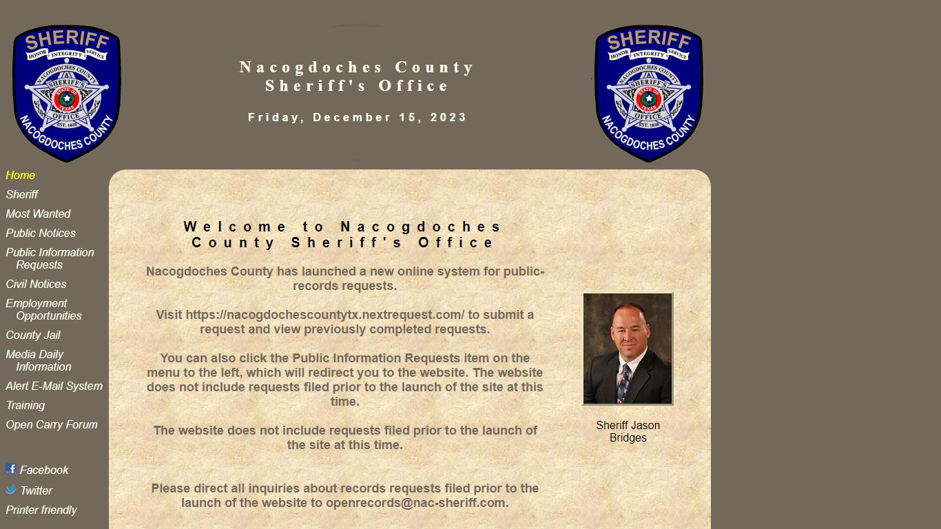 Nacogdoches County Sheriff's Office